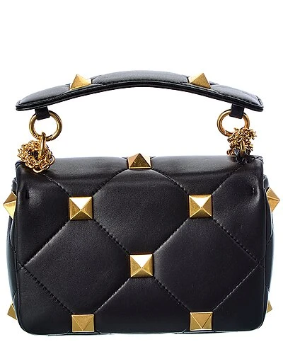 Valentino Roman Stud Small Leather Shoulder Bag Women 2 Valentino Roman Stud Small Leather Shoulder Bag Women - Image 2