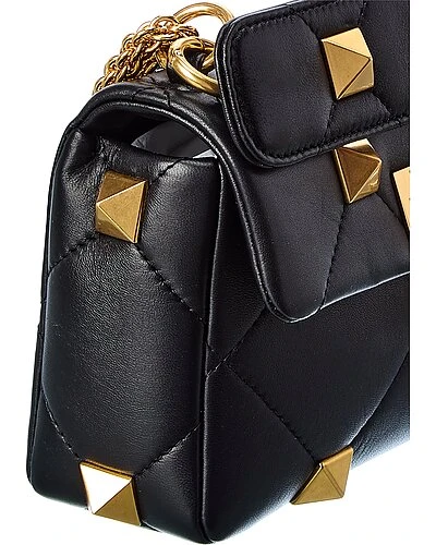 Valentino Roman Stud Small Leather Shoulder Bag Women 3 Valentino Roman Stud Small Leather Shoulder Bag Women - Image 3