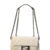 FENDI Baguette Midi FF Tapestry Shoulder Bag Women