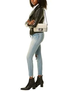 FENDI Baguette Midi FF Tapestry Shoulder Bag Women -Luxe Shoulder Bags Sales Store 1160543032 RLLD 4