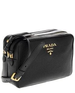 Prada Bandoliera Leather Camera Bag Women -Luxe Shoulder Bags Sales Store 1160547786 RLLD 3