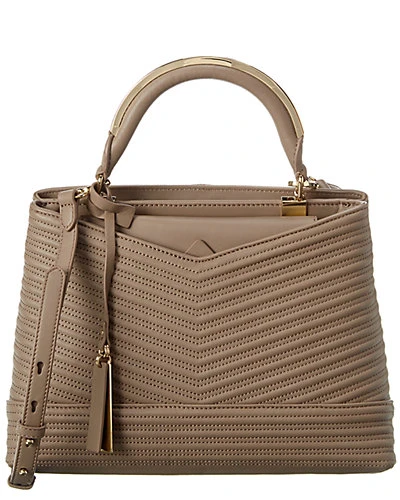 Vince Camuto Blu Leather Satchel Women 1 Vince Camuto Blu Leather Satchel Women