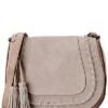 Vince Camuto Edena Leather & Suede Flap Bag Women