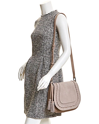 Vince Camuto Edena Leather & Suede Flap Bag Women 3 Vince Camuto Edena Leather & Suede Flap Bag Women - Image 3