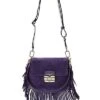 Furla Club 2 Mini Leather & Suede Crossbody Women