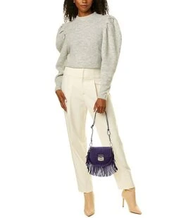 Furla Club 2 Mini Leather & Suede Crossbody Women -Luxe Shoulder Bags Sales Store 1160646513 RLLD 4