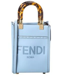 FENDI Sunshine Mini Leather Tote Women