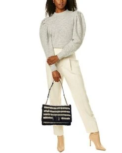 Salvatore Ferragamo Viva Bow Medium Crochet Shoulder Bag Women -Luxe Shoulder Bags Sales Store 1160810351 RLLD 4