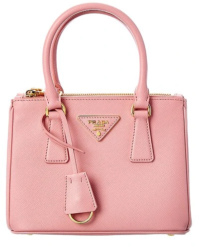 Prada Galleria Mini Saffiano Leather Tote Women 1 Prada Galleria Mini Saffiano Leather Tote Women