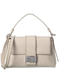 Furla Charlie Small Leather Shoulder Bag Women