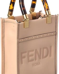 FENDI Sunshine Mini Leather Tote Women -Luxe Shoulder Bags Sales Store 1161341013 RLLD 3