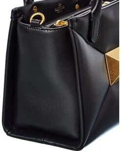 Valentino One Stud Small Leather Tote Women -Luxe Shoulder Bags Sales Store 1161366066 RLLD 3