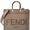 FENDI Sunshine Medium Leather Tote Women