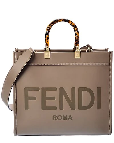 FENDI Sunshine Medium Leather Tote Women 1 FENDI Sunshine Medium Leather Tote Women