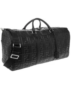 FENDI FF Leather Holdall Bag Women -Luxe Shoulder Bags Sales Store 1161449554 RLLD 3