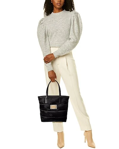 Dolce & Gabbana Logo Nylon & Leather Tote Women 4 Dolce & Gabbana Logo Nylon & Leather Tote Women - Image 4