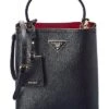 Prada Panier Medium Saffiano Leather Tote Women