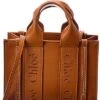 Chloé Woody Mini Leather Tote Women