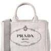 Prada Small Denim Tote Women