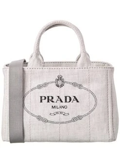 Prada Small Denim Tote Women
