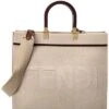 FENDI Sunshine Medium Canvas Tote Women