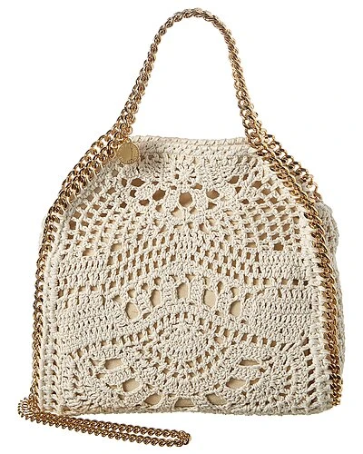 STELLA MCCARTNEY Falabella Mini Crochet Ajouree Tote Women 1 STELLA MCCARTNEY Falabella Mini Crochet Ajouree Tote Women